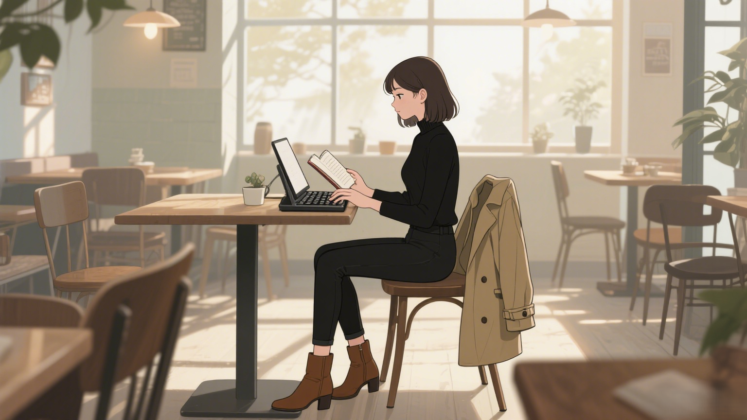 咖啡馆里的缘分：字母圈的相遇